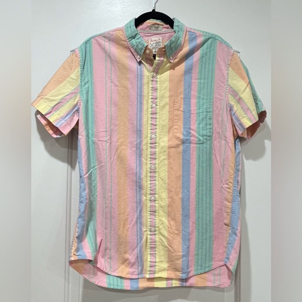 Mens Penguin Short sleeve button down